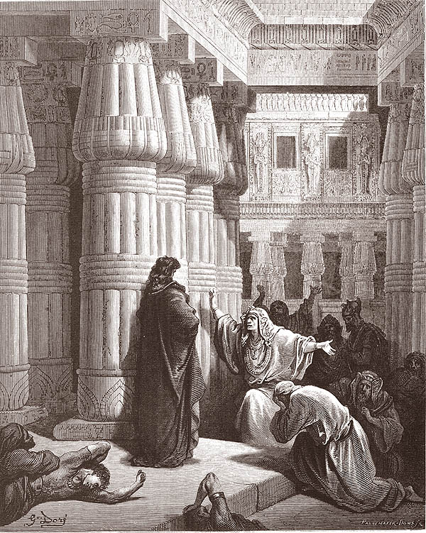 LA CACCIATA DI MOSE E DEGLI EBREI esodo 12,31